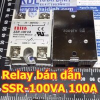 Relay bán dẫn Solid state Relay OUT:24-380Vac IN:500KΩ SSR-25VA SSR-40VA SSR-60VA SSR-80A SSR-100VA kde5405