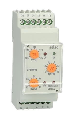 Relay bảo vệ điện áp Selec VPRA2M