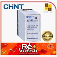 Relay bảo vệ mất pha, cân bằng pha, thứ tự pha XJ3-G 3 Pha 380VAC, Hãng Chint ( Hàng chính hãng xuất khẩu )