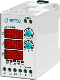 Relay bảo vệ pha DFK-05PF TENSE (có bảo vệ ngược pha & PTC, 3P3W)
