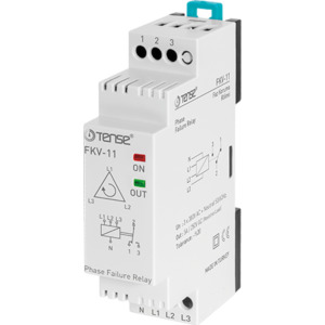 Relay bảo vệ pha lắp thanh ray Tense FKV-11