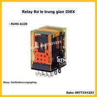 Relay Rơ le trung gian IDEC idex RU4S-A220