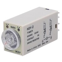Relay Thời Gian H3Y-2, Relay Timer Omron H3Y-2 8 Chân 24V