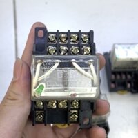 Relay Trung Gian 14 Chân Lớn OMRON  Điện Áp 220V / 24V