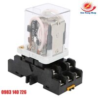 Relay trung gian JQX-38F 3Z 12v/24v/220v (11 chân 40A)