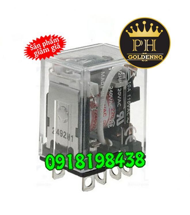 Relay trung gian Omron LY4N AC100/110