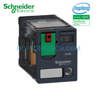 Relay trung gian RXM2AB2F7 Schneider - 2 Poles (8 chân) - 120VAC