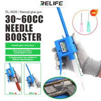 RELIFE RL-062A/B Manual Glue Gun/10CC for 10CC 30 40 50 60 CC Syringe Oil, Solder Paste, UV Solder Mask Oil, Structural