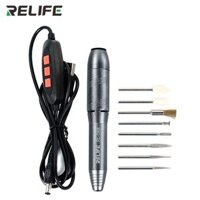 Relife RL-068 Dụng cụ Ba Lan, đánh bóng ngọc gỗ, loại bỏ rỉ sét, điêu khắc, đánh bóng Chip IC, ma trận chấm mặt, sửa chữa liền mạch
