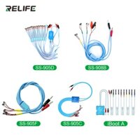 Rellife 905F 905C 905D iBoot Power Line Cho IPhone 14 13 12 11 Pro Max Xsmax XS XR X 8P 7G 6G Cáp Kiểm Tra Điều Khiển Cung Cấp Android