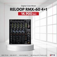 Reloop RMX-60 4+1 Digital Club Mixer