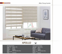 Rèm Cầu Vồng Hàn Quốc Modero Mã Apollo