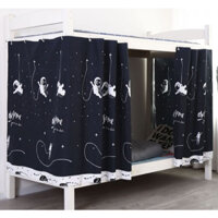 Rèm Che Giường Tầng Đơn Thoáng Khí Tiện Dụng Cho Sinh Viên Ký Túc Xá