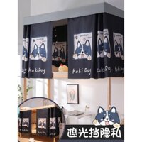 Rèm Che Giường Tầng Ngủ Ký Túc Xá Họa Tiết Dễ Thương