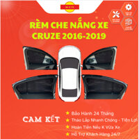 Rèm Che Nắng Loại 1 Chính Hãng Mr Ô Tô ,Thiết Kế Cho Xe Chevrolet Cruze 2016-2019  Bảo Hành 24 Tháng