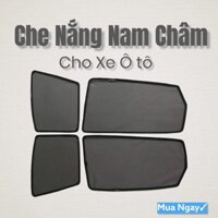 Rèm Che Nắng Ô tô, Chắn Nắng Nam Châm Cho Xe Ô tô, Bộ 4 Miếng - Có Đủ Các Dòng Xe