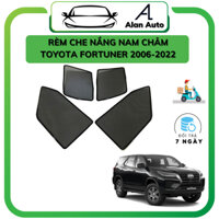 Rèm che nắng ô tô Toyota Fortuner 2006-2021, che nắng hút nam châm theo xe, bộ 4 cánh. Hàng loại tốt