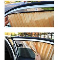Rèm che nắng ô tô Toyota Corolla Cross Vải lụa mềm gắn nam châm Vải lụa mềm gắn nam châm Cao Cấp - OTOALO - Màu vàng kem