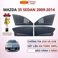 Rèm che nắng xe Mazda 3s sedan 2009-2014 - chống UV - Loại 1 Mr Ô Tô - Bảo hành 2 năm