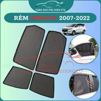 Rèm Che Nắng Xe Toyota Innova 2008-2022- Bộ 4 tấm 4 cửa chắn nắng vừa khít form xe, nam châm hút mạnh