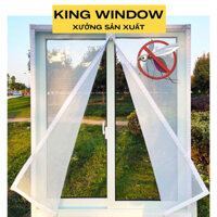 Rèm Chống Muỗi Cửa Sổ Có Khóa Kéo Lưới chống Muỗi Rèm Cửa Sổ chống muỗi chống bụi Làm Có Làm Theo Yêu Cầu Kingwindo