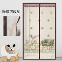 Rèm Cửa Chống Muỗi Thêu Họa Tiết Hoạt Hình Dễ Thương