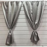 Rèm Cửa Dán Tường, màn chống nắng may sẵn treo phòng ngủ, giường tầng, dán bếp - Không cần khoan tường - GHI SÁNG - RÈM DÁN - Rộng 0,7m x cao 1,0m
