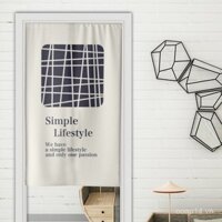 Rèm cửa in hình Bắc Âu tối giản bán chạy, vải cotton lanh, hình tuần lộc, cho phòng khách, bếp, phòng ngủ, chống gió, bán buôn