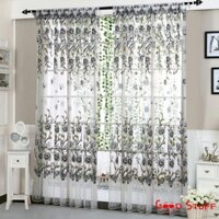 ┇❇Rèm cửa in hình hoa tulip thời trang hiện đại