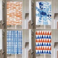 Rèm Cửa Nhà Bếp Tùy Chỉnh Tự Dính 200cm Rèm Cửa Dài Cho Nhà Bếp Phân Vùng Ngắn Vệ Sinh Rèm Phong Thủy Rèm