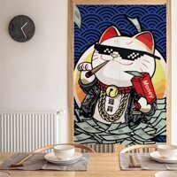Rèm cửa Nhật Bản vách ngăn rèm zhaocaimao nhà bếp chống dầu cửa vải bán rèm và trang trí bóng gió
