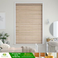 Rèm cửa nhựa giả gỗ Gracehome Mã MSJ508