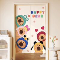 Rèm cửa phòng ngủ hoạt hình mới, chặn riêng tư, nửa rèm, nhà bếp, phòng tắm, phòng trẻ em, rèm vách ngăn cửa, sử dụng trong gia đình