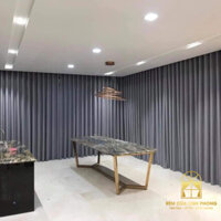 Rèm cửa phòng ngủ Linh Phong|Độ dài từ 2M đến 2M5|Họa tiết vân sét chống nắng 99%| VS-29