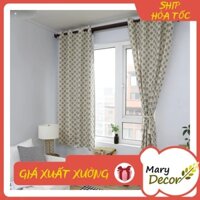 Rèm cửa sổ cao cấp giá rẻ, mẫu mới nhất hiện nay chống nắng tốt - họa tiết cây R-D09