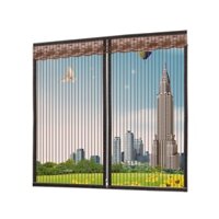 Rèm Cửa Sổ Chống Muỗi Tự Dính Cỡ Lớn Thiết Kế Đơn Giản Tiện Dụng Cho Gia Đình