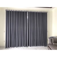 Rèm Cửa Sổ Phòng Ngủ, Rèm Cửa Chính Chống Nắng Màu Xám Chì