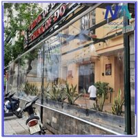 Rèm cuốn chắn mưa | rèm khổ lớn chắn gió | mành nhựa ban công (Rộng 2m x Cao 2.5m)