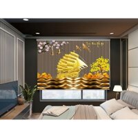 Rèm Cuón In Tranh 3D Thuận Buồm Xuôi Gió Làm Kích Thước Theo Yêu Cầu Tiện Lợi Dễ Lắp