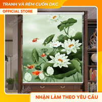 Rèm Cuốn Không Khoan Dùng Cho Phòng Thờ, Tủ Thờ Căn Hộ Chung Cư, Tranh In 3D Theo Yêu Cầu