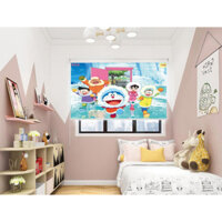 Rèm Cuốn Tranh Phòng Ngủ Cho Bé Hình Doraemon Ngộ Nghĩnh Dễ Thương Cản Sáng Cản Nhiệt Giá Tốt Nhất