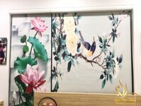 Rèm cuốn tranh tại Cầu Giấy CT-19