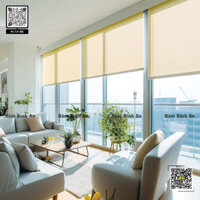 Rèm Cuốn Vải Lưới Hàn Quốc | Vải Korea Sunscreen Blinds