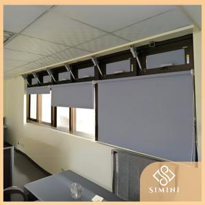 Rèm cuốn vải trơn Basic