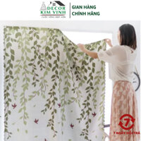 Rèm Dán Tường Decor Kim Vinh Không Cần Thanh Treo Cao 2 Mét