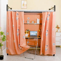 Rèm giường che nắng ký túc xá vải che chắn giường tầng trên và tầng dưới vải che chắn giường đơn ký túc xá sinh viên đại học vải che chắn giường tầng trên rèm ngăn VTUZ