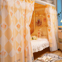 Rèm giường ký túc xá, vách giường Nam Nữ, vách tường, rèm che cạnh giường, rèm che tầng trên và tầng dưới, đồ tốt cho phòng ngủ nữ