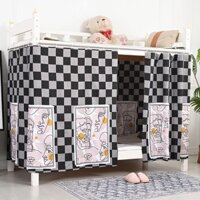 [Rèm Giường] Rèm Giường Ký Túc Xá cho Giường Hai Tầng, Rèm Giường Ký Túc Xá Sinh Viên, Rèm Bao Quanh Giường, Rèm Che Sáng, Vải Che Sáng, Rèm Vách Ngăn Ký Túc Xá Không Cần Khoan