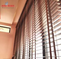 Rèm gỗ cao cấp tại Đà Nẵng – Rèm gỗ màu nâu mã 601