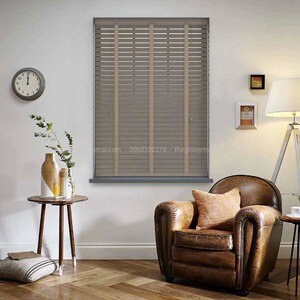 Rèm gỗ đoạn American Gracehome Mã MSJ807